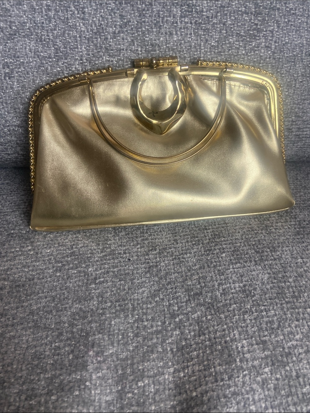 Gold Evening Clutch Handbag